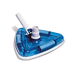 Poolmaster 27514 Clear-View Triangular Vinyl Liner Vacuum, Classic Collection – Blue
