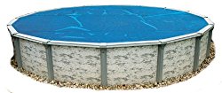 Blue Wave 15-Feet Round 8-mil Solar Blanket for Above Ground Pools, Blue