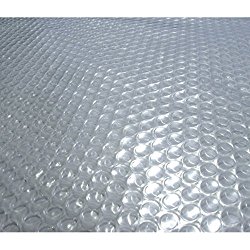 Blue Wave 18-Feet Round Solar Blanket for Above Ground Pools 12-mil, Clear