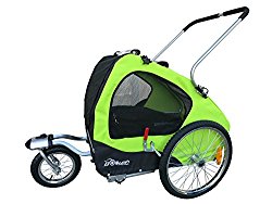 Booyah Strollers Extra Large Pet Stroller (Green) 110lbs Capacity