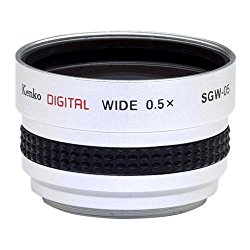Kenko 0.5X Wide Angle Lens for 37mm Camcorders #SGW-05