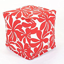 Majestic Home Goods Red Plantation Cube, Small