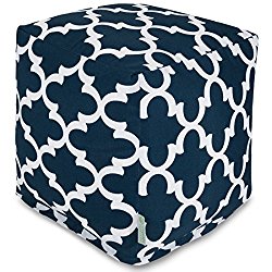 Majestic Home Goods Trellis Cube, Small, Navy