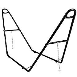 Best Choice Products Adjustable Universal Steel Hammock Stand- For All Hammock Types 9′-14′ Long