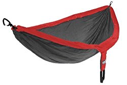 ENO Eagles Nest Outfitters – DoubleNest Hammock, Red/Charcoal