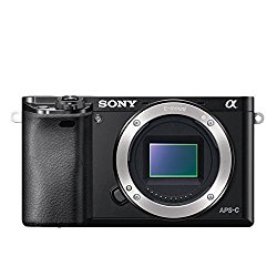 Sony a6000 Interchangeable Lens Digital Camera – Black (24.3MP, Body Only)