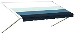 RV Vinyl Awning Replacement Fabric – Pacific Blue 21′