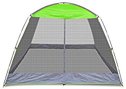 Caravan Canopy Sports Screen House Shelter, 10 x 10-Feet, Lime Green