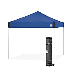 E-Z UP Pyramid Instant Shelter Canopy, 10 by 10′, Royal Blue