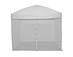 Quik Shade 10’x10′ Instant Canopy Screen Panel Set with Zipper Entry