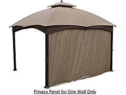 Universal 12′ Privacy Panel Curtain for 10′ and 12′ Gazebo