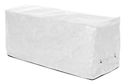 KoverRoos SupraRoos 54207 8-Feet Bench Cover, 96-Inch Width by 25-Inch Diameter by 36-Inch Height, White