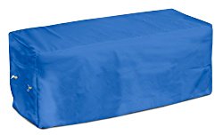 KoverRoos Weathermax 04207 8-Feet Bench Cover, 96-Inch Width by 25-Inch Diameter by 36-Inch Height, Pacific Blue