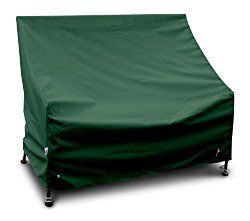 KoverRoos Weathermax 64202 4-Feet Bench/Glider Cover, 51-Inch Width by 26-Inch Diameter by 35-Inch Height, Forest Green