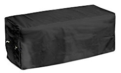KoverRoos Weathermax 74207 8-Feet Bench Cover, 96-Inch Width by 25-Inch Diameter by 36-Inch Height, Black
