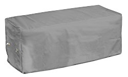 KoverRoos Weathermax 84213 5-Feet Garden Seat Cover, 63-Inch Width by 28-Inch Diameter by 18-Inch Height, Charcoal
