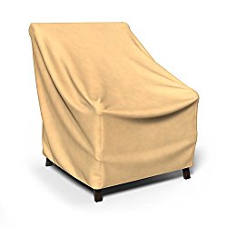 Budge All-Seasons Patio Chair Cover, Medium (Tan)