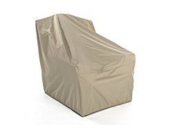 CoverMates – Outdoor Chair Cover – 34W x 40D x 40H – Elite Collection – 3 YR Warranty – Year Around Protection – Khaki
