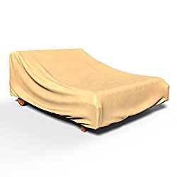 EmpirePatio Double Chaise Lounge Covers 32 in High – Nutmeg