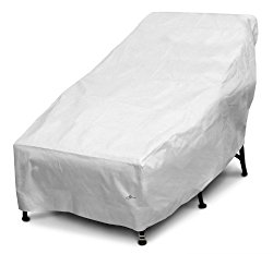 KoverRoos DuPont Tyvek 29628 Wide Chaise Cover, 82-Inch Length by 42-Inch Width by 36-Inch Height, White