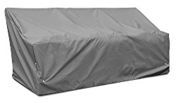KoverRoos Weathermax 86450 Deep 3-Seat Glider/Lounge Cover, 89-Inch Width by 36-Inch Diameter by 33-Inch Height, Charcoal