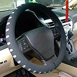 EVA Universal Car Steering Wheel Cover Diameter 38cm Automotive Car Covers Soft EVA Foam Cover (gray)