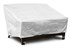 KoverRoos SupraRoos 59550 Deep Highback Loveseat/Sofa Cover, 60-Inch Width by 35-Inch Diameter by 35-Inch Height, White