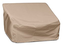KoverRoos Weathermax 42350 2-Seat/Loveseat Cover, 54-Inch Width by 38-Inch Diameter by 31-Inch Height, Toast