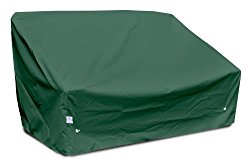 KoverRoos Weathermax 69550 Deep Highback Loveseat/Sofa Cover, 60-Inch Width by 35-Inch Diameter by 35-Inch Height, Forest Green