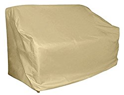 Living Accents Loveseat Cover 67″ X 36″ X 35″ Taupe Pvc Coat W/Poly Backing