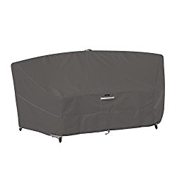 Classic Accessories Ravenna Deep Seated Patio Curved Modular Sectional Sofa Cover – Premium Outdoor Furniture Cover with Durable and Water Resistant Fabric (55-714-015101-EC)