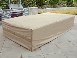 CoverMates – Sectional Set Cover – 138W x 68D x 30H – Elite Collection – 3 YR Warranty – Year Around Protection – Khaki