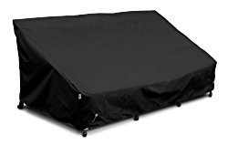 KoverRoos Weathermax 77450 Sofa Cover, 65-Inch Width by 35-Inch Diameter by 35-Inch Height, Black