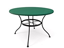 CoverMates – Round Table Top Cover – 54–60 DIAMETER – Classic Collection – 2 YR Warranty – Year Around Protection – Green