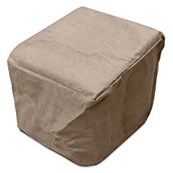 KoverRoos III 34263 24-Inch Square Table Cover, 24 by 24 by 15-Inch, Taupe