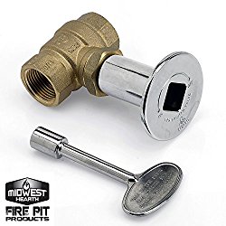 Midwest Hearth Fire Pit Gas Valve Kit – 3/4″ NPT