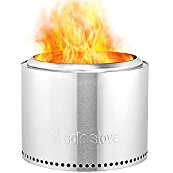 Solo Stove Bonfire – Super Efficient Backyard & Patio Fire Pit. Less Smoke So Clothes Won’t Smell. Modern Stainless Steel Design. Great for Outdoor, Backyards, Pagodas, Decks, Camping, Festivals