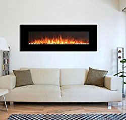 OnyxXL Electric Wall Mounted Electric Fireplace