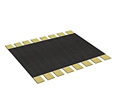 Custom Cut Bed Slat Support Boards with Black Burlap Fabric for Antique or Unique Sized Beds – Twin/Full/Three Quarter Sized – Cut to the Width of Your Choice (49.25″ Wide)