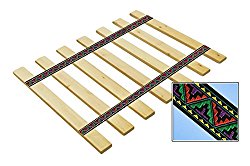 Custom Made in the U.S.A.! Youth Size Bed Slats/Platform Bed Boards-Cut to the Width of Your Choice (Navajo Strap)
