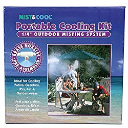 Mist & Cool 1/4″ Portable Outdoor Cooling Kit
