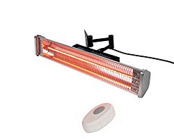 AZ Patio Heaters Electric Patio Heater with Remote, Wall Mounted