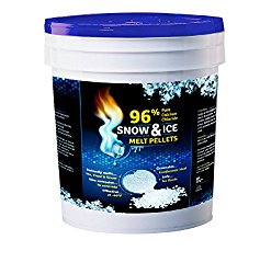 96% Pure Calcium Chloride SNOW & ICE Melt Pellets – 25 lb