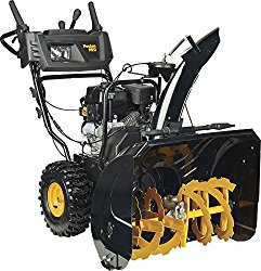Poulan PRO PR271 – 27-Inch 254cc Two Stage Electric Start with Power Steering Snowthrower – 961920091