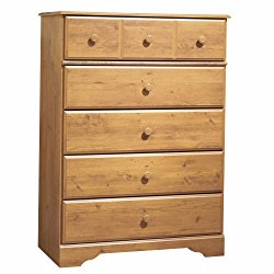 South Shore Furniture, Little Treasures Collection, 5 Drawer Chest, Country Pine