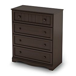 South Shore Savannah Collection 4-Drawer Chest, Espresso