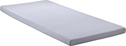 Simmons BeautySleep Siesta 3″ Memory Foam Mattress: Roll-Up Bed / Floor Mat, Twin