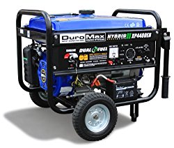 DuroMax XP4400EH, 3500 Running Watts/4400 Starting Watts, Dual Fuel Powered Portable Generator