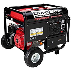 Durostar DS10000E, 8000 Running Watts/10000 Starting Watts, Gas Powered Portable Generator