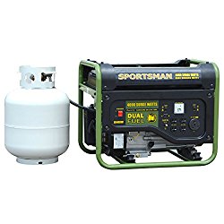 Sportsman GEN4000DF, 3500 Running Watts/4000 Starting Watts, Dual Fuel Powered Portable Generator